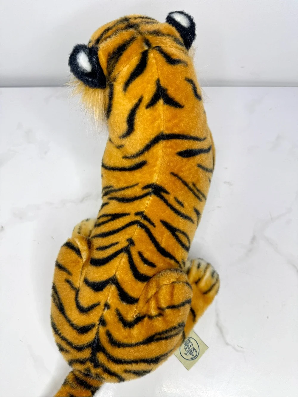 Bengal Tiger Realistic Plush Laying 24”